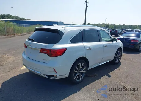 2020 Acura Mdx Advance Package z USA, uszkodzony, nr VIN 5J8YD4H82LL014592
